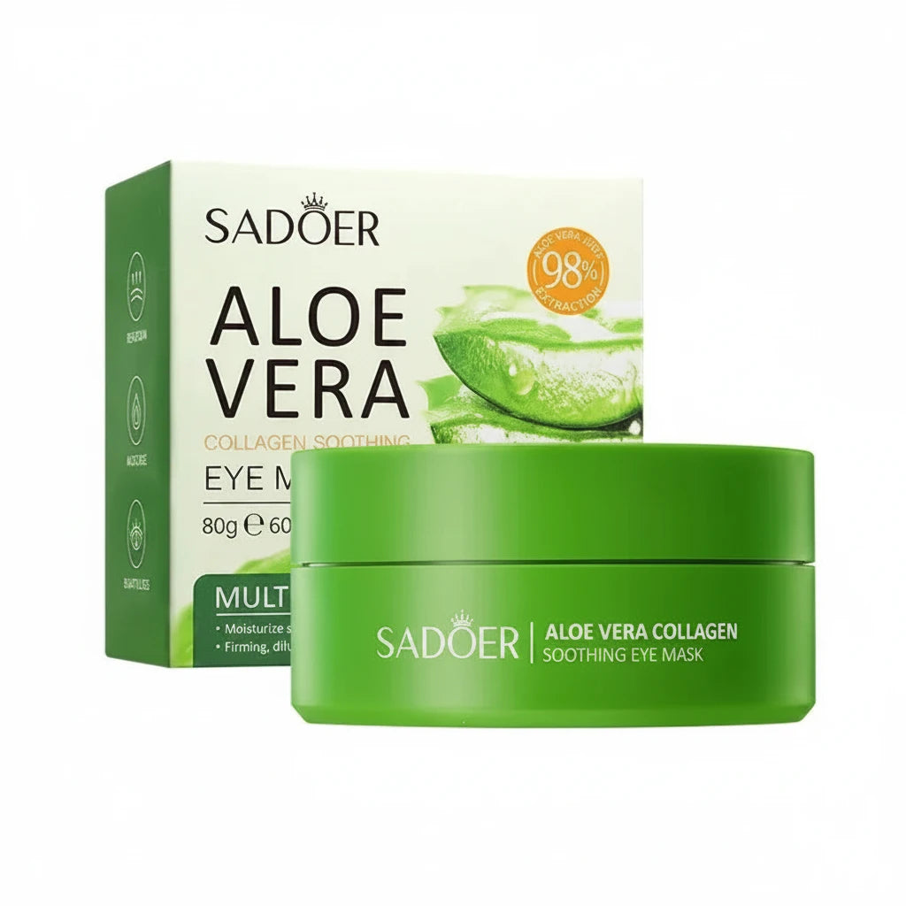 The Aloe Collagen Eye Patches ~ Rearoya 60-Piece Eye Collection