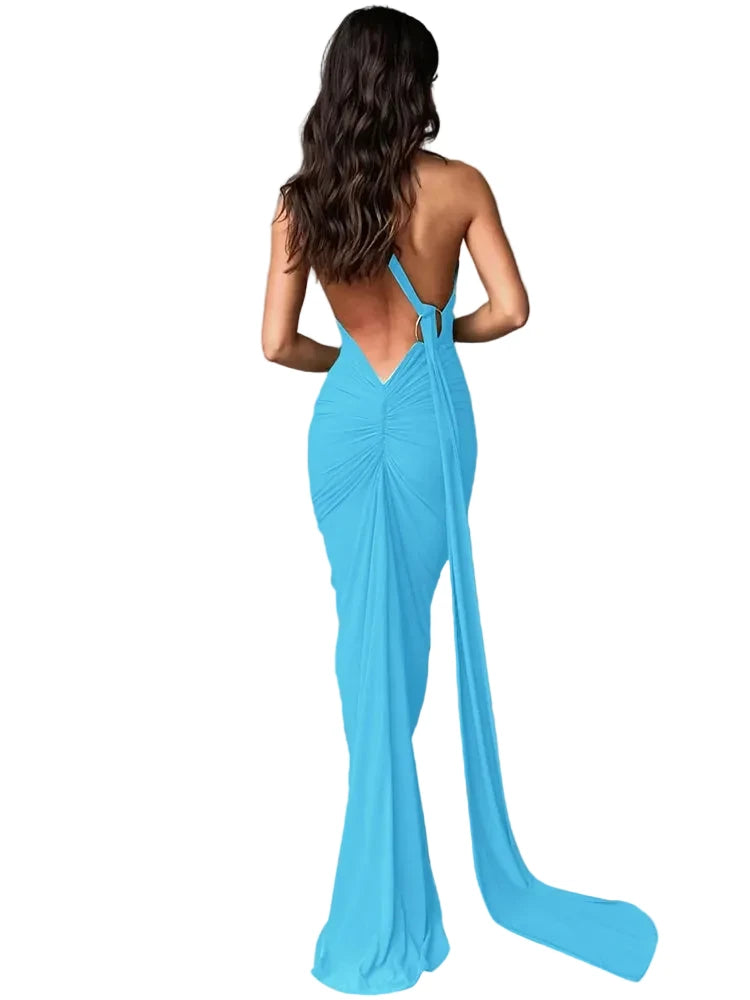 The Siren Mermaid Maxi Dress