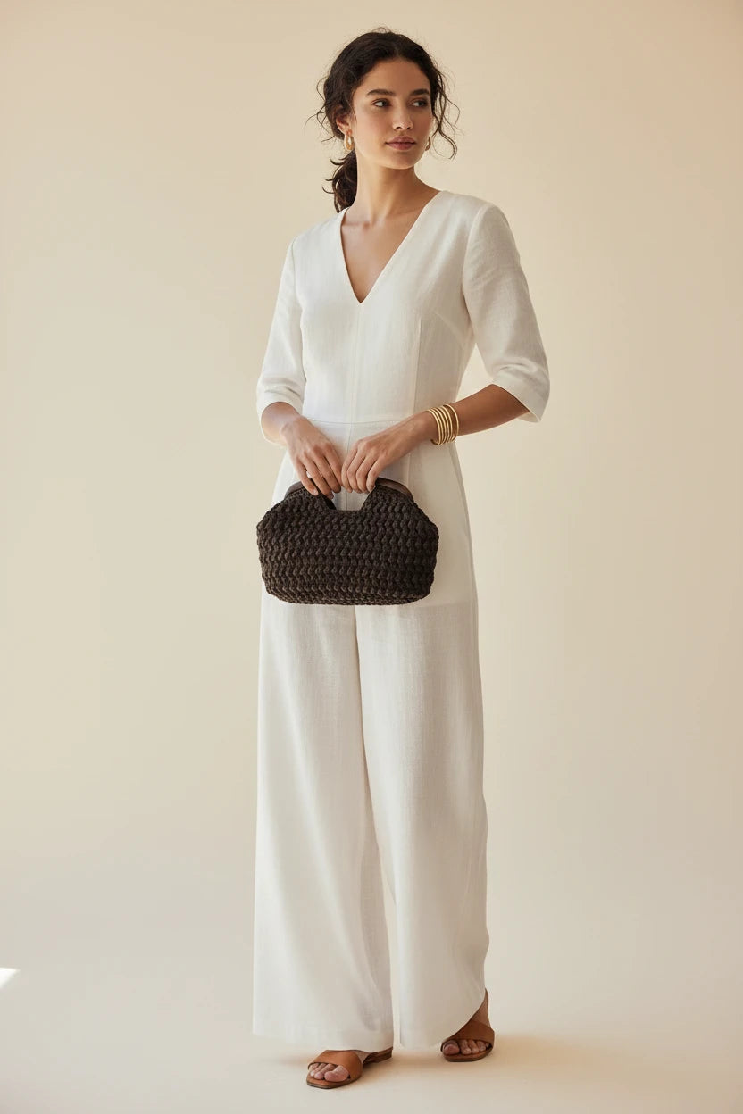 Woven Summer Straw Purse