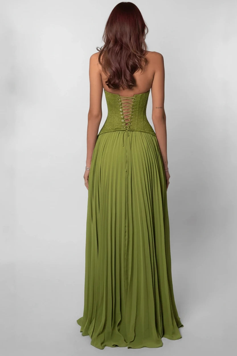 The Emerald Evening Gown