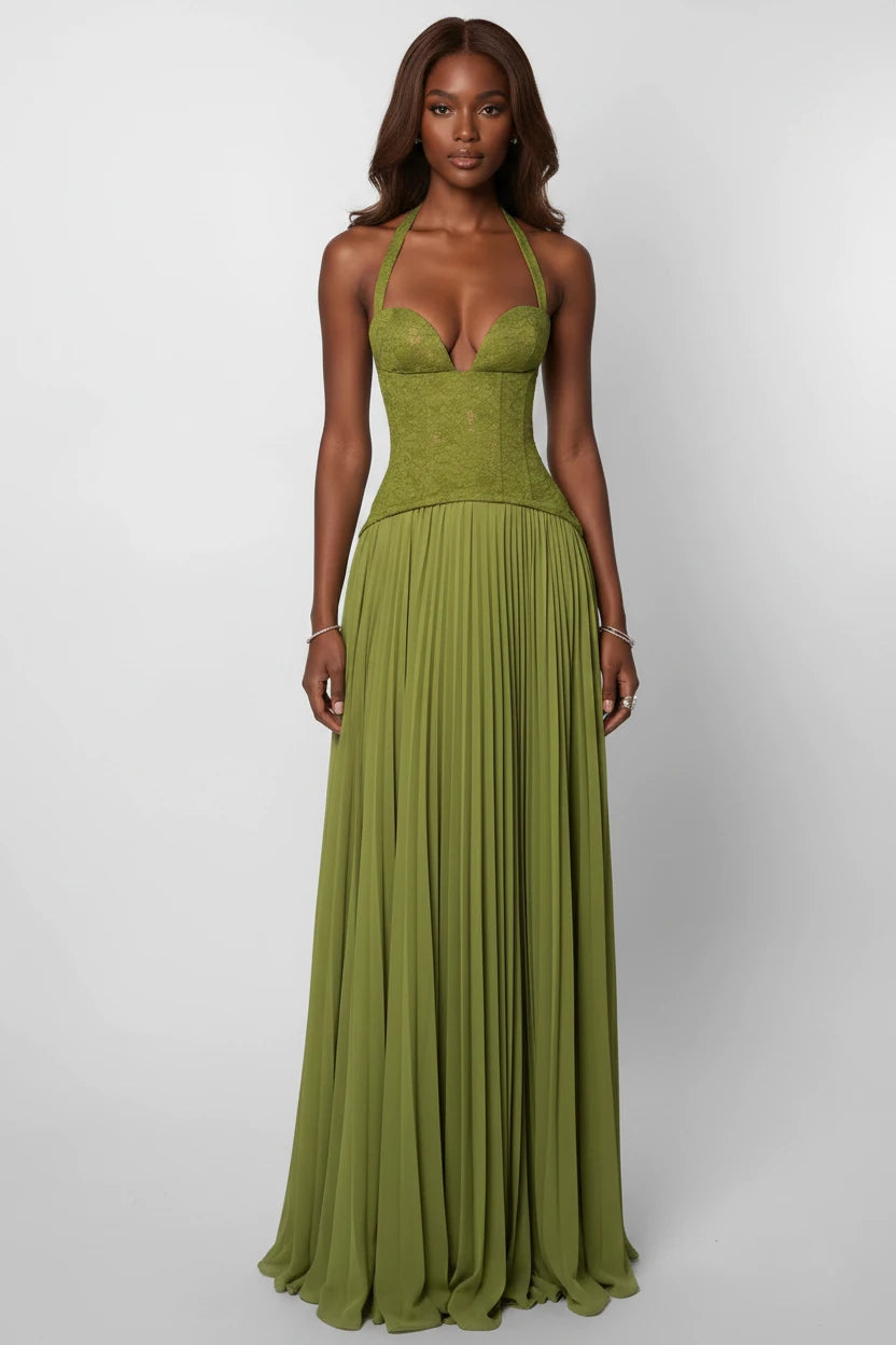 The Emerald Evening Gown