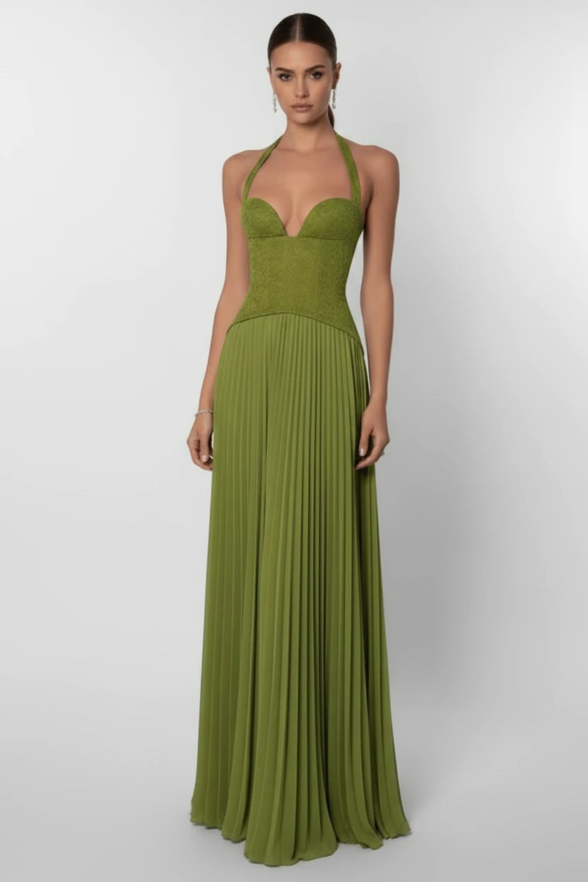 The Emerald Evening Gown