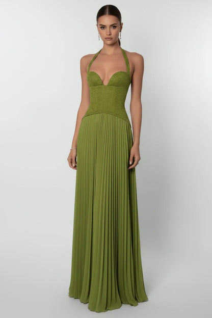 The Emerald Evening Gown