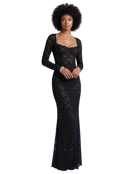 The Lacework Maxi Dress
