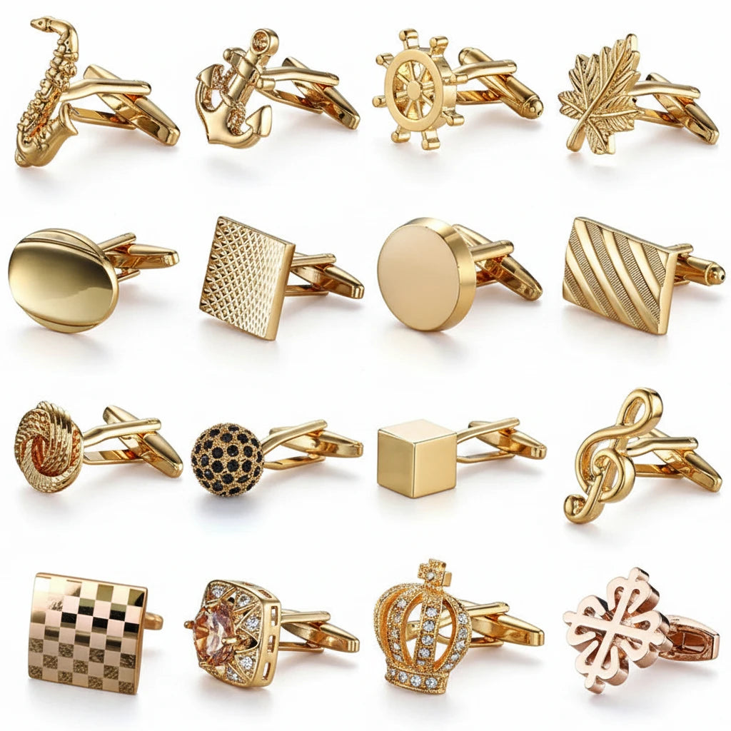 The Auric Pearl Cufflinks