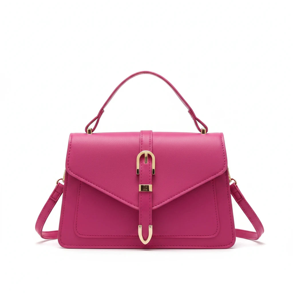 Sleek Flap Crossbody Bag