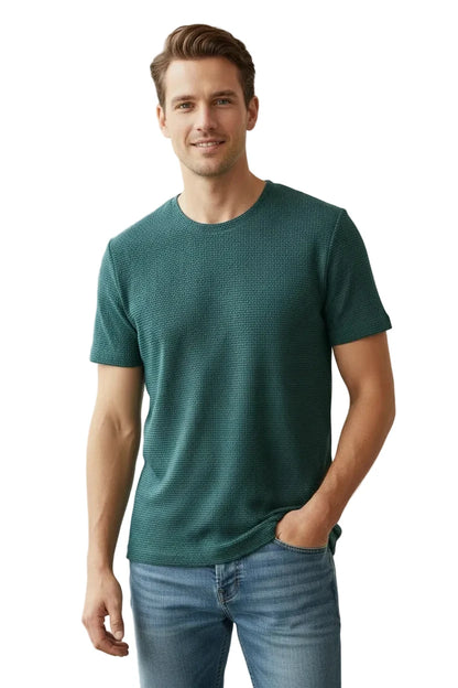 Men's Breathable  Crew Neck Tee