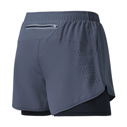 Men's Double-Layer Running Shorts – Premium Quick-Dry