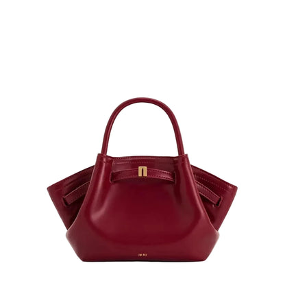 Minimalist PU Leather Mini Tote Handbag – Structured Everyday Fashion Bag
