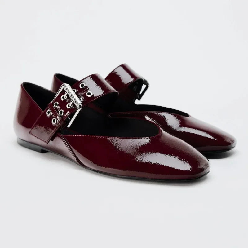 The Leopard Ballet Flat