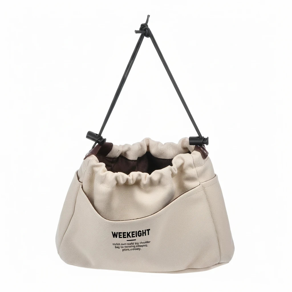The Canvas Drawstring Tote