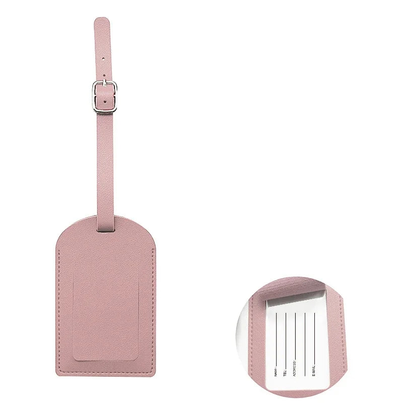 The Leather Luggage Tag