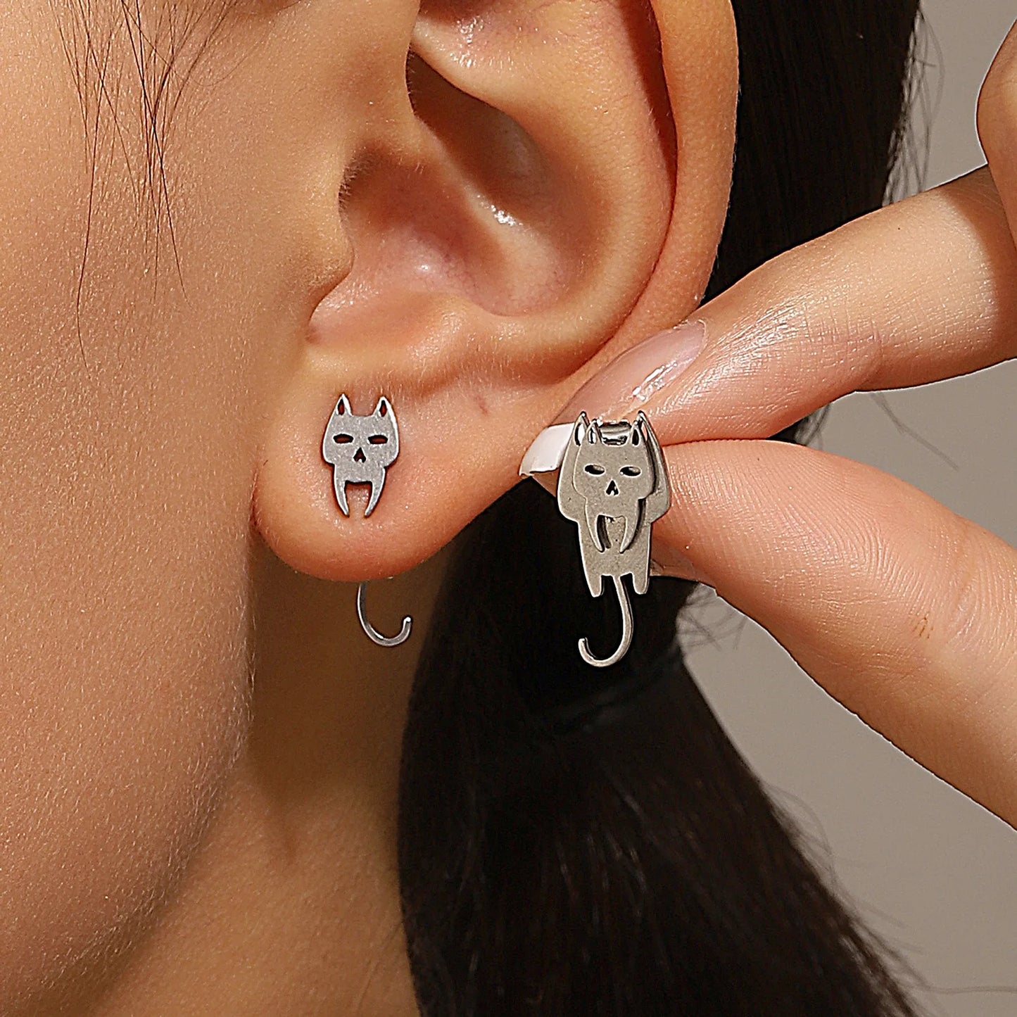 The Geometry Stud Earrings