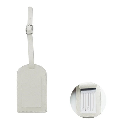 The Leather Luggage Tag
