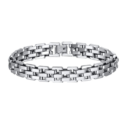 The Obsidian Link Bracelet