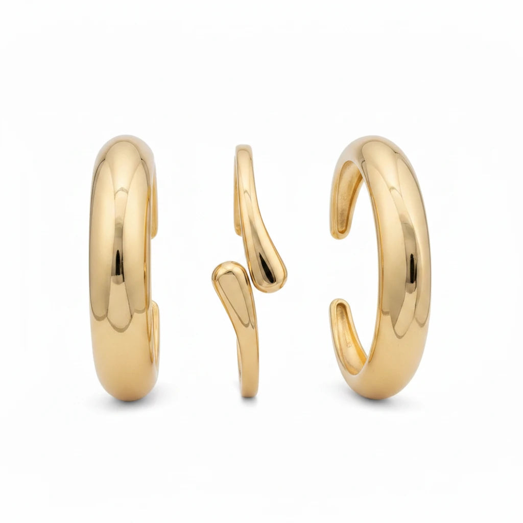 The Dewdrop Bangle Set