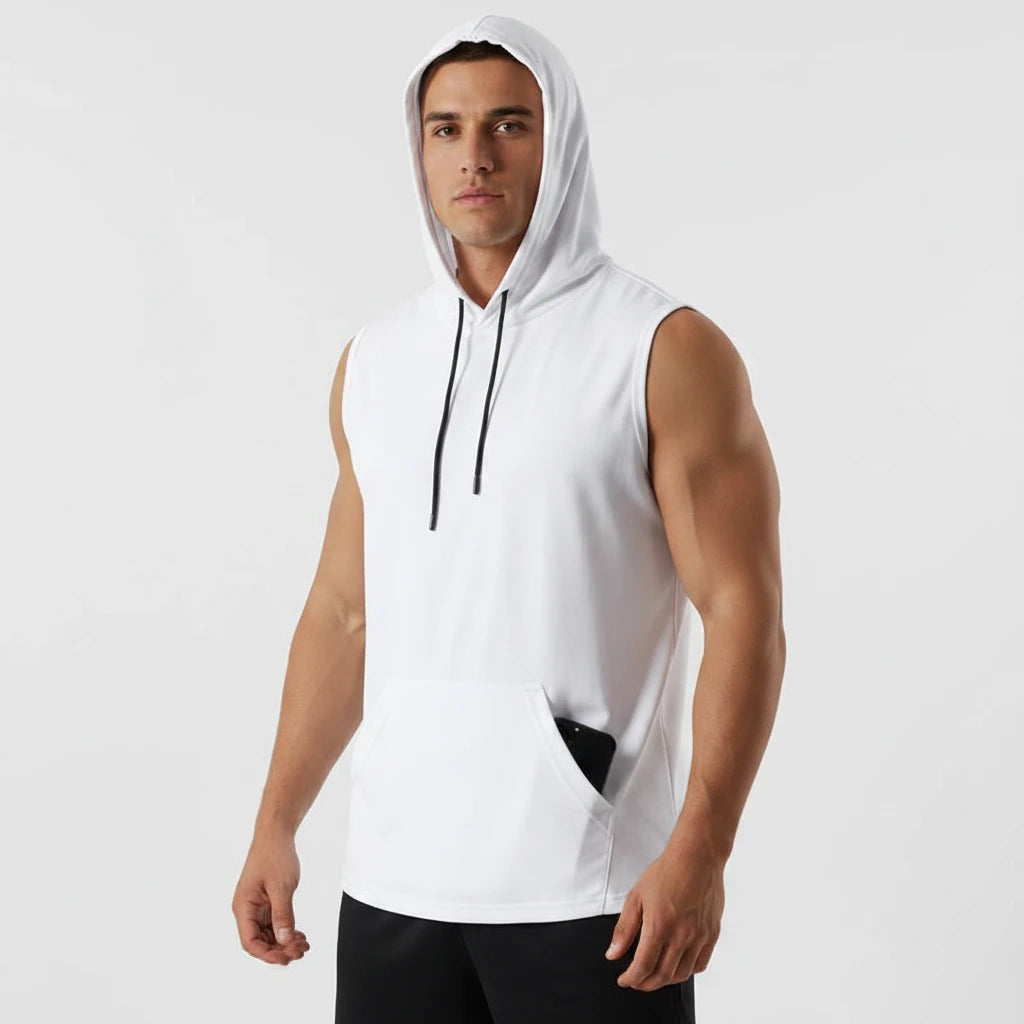 Quick-Dry Hoodie Tee – Premium Unisex Sport & Street