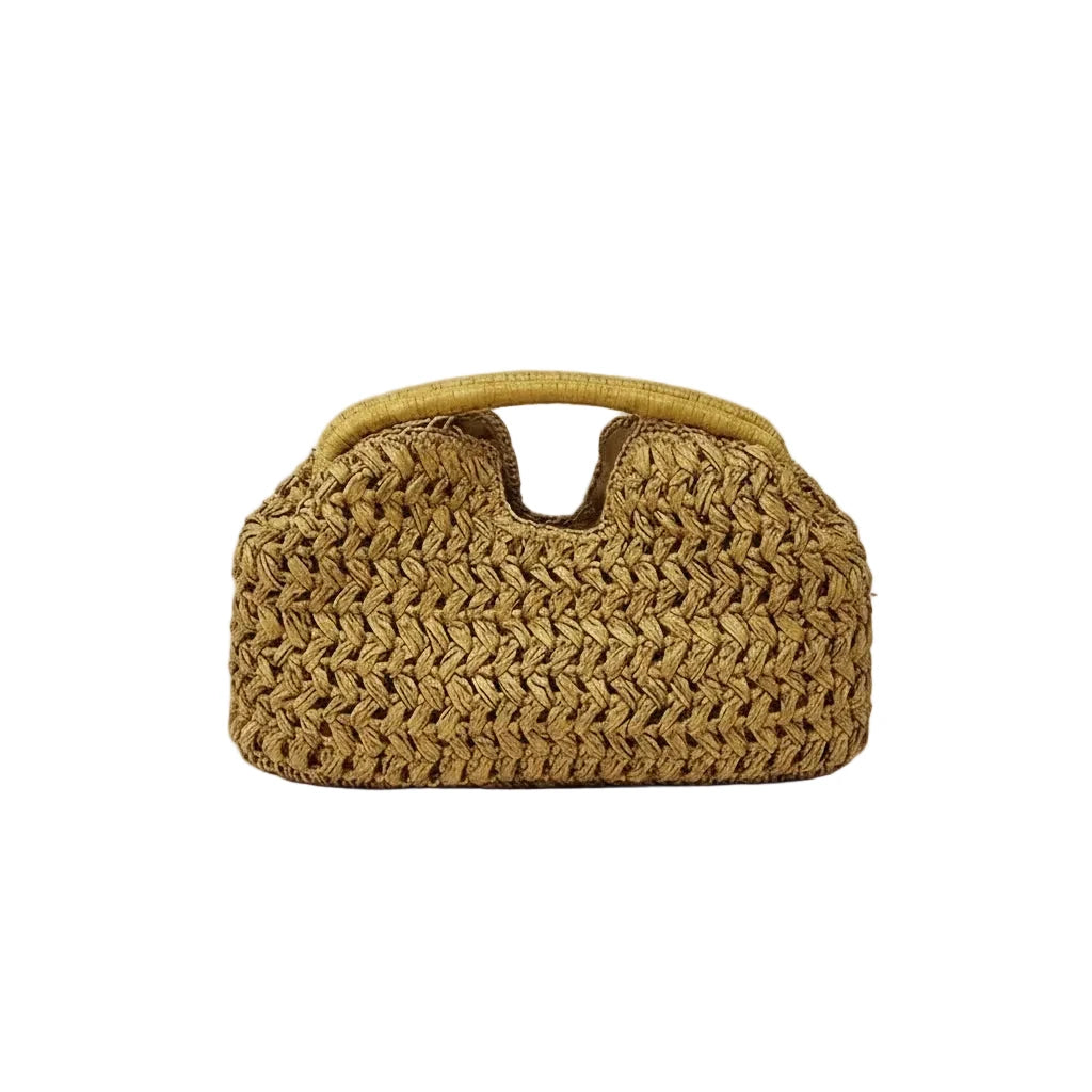 Woven Summer Straw Purse