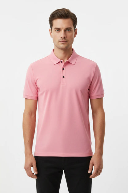Men’s Casual Office  Shirt – Short Sleeve Stretch Fit