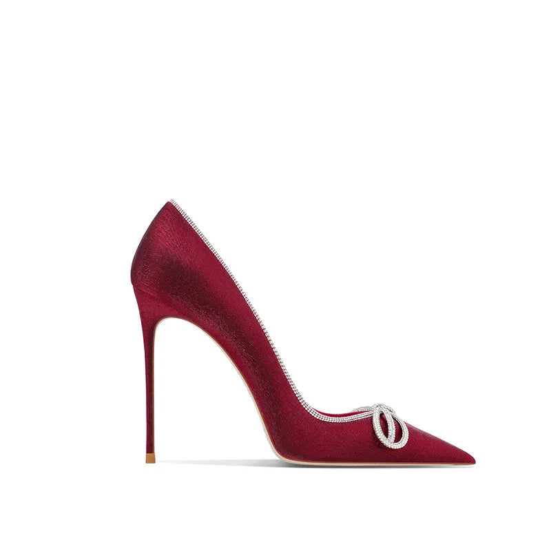 The Noir Bow Stiletto