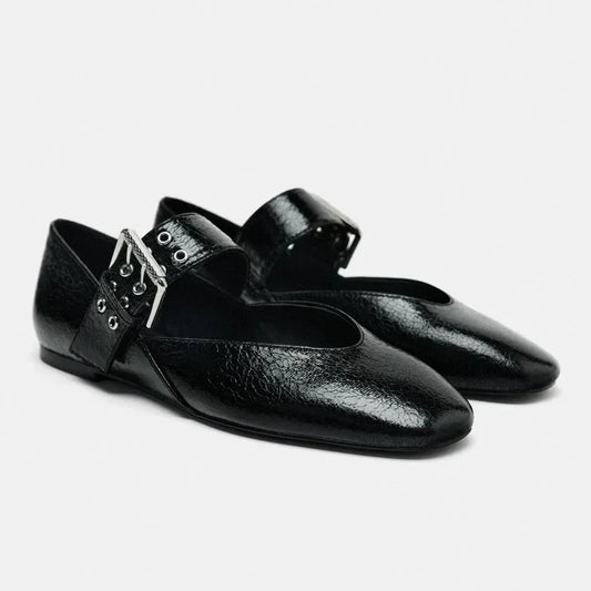 The Leopard Ballet Flat