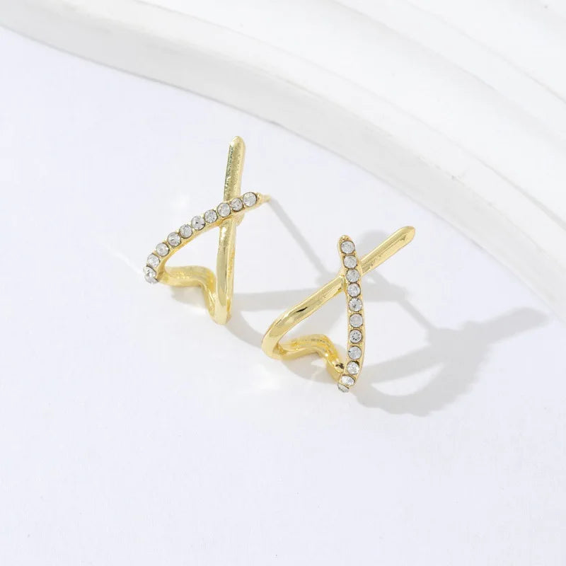 The Cross Stud Earrings