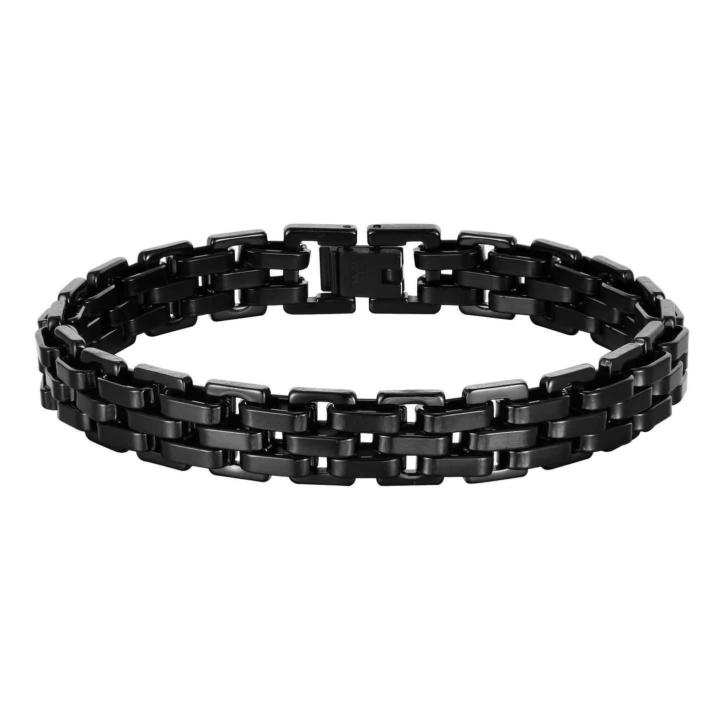 The Obsidian Link Bracelet