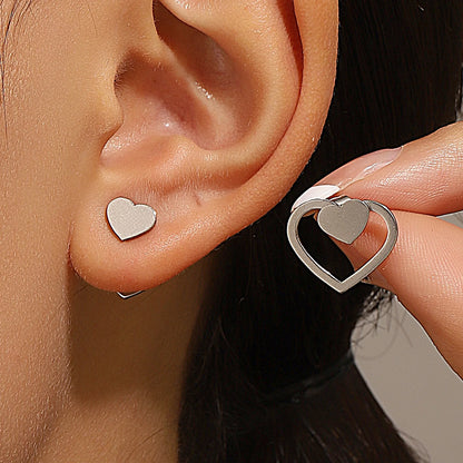 The Geometry Stud Earrings
