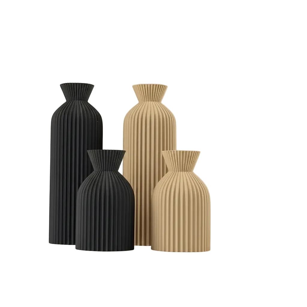 SUNLUX Modern Sculpted Tabletop Vase