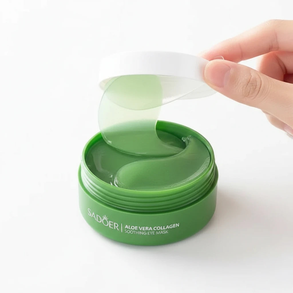 The Aloe Collagen Eye Patches ~ Rearoya 60-Piece Eye Collection