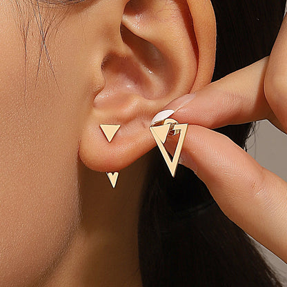 The Geometry Stud Earrings
