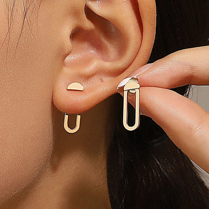 The Geometry Stud Earrings