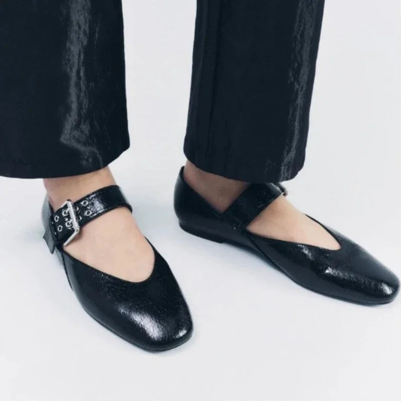 The Leopard Ballet Flat