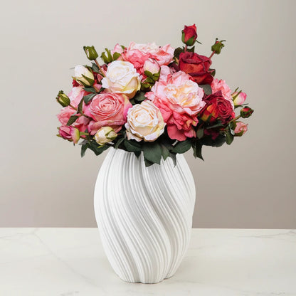 Modern Sculptural Centerpiece Vase