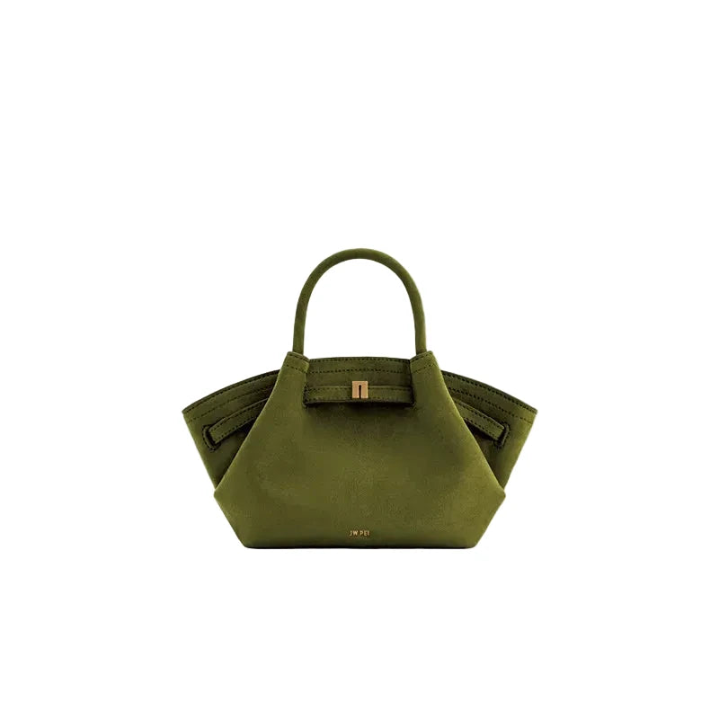 Minimalist PU Leather Mini Tote Handbag – Structured Everyday Fashion Bag