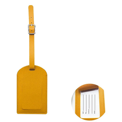 The Leather Luggage Tag