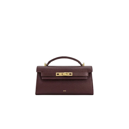 Structured Mini  Leather Handbag – Modern Minimalist Everyday Bag