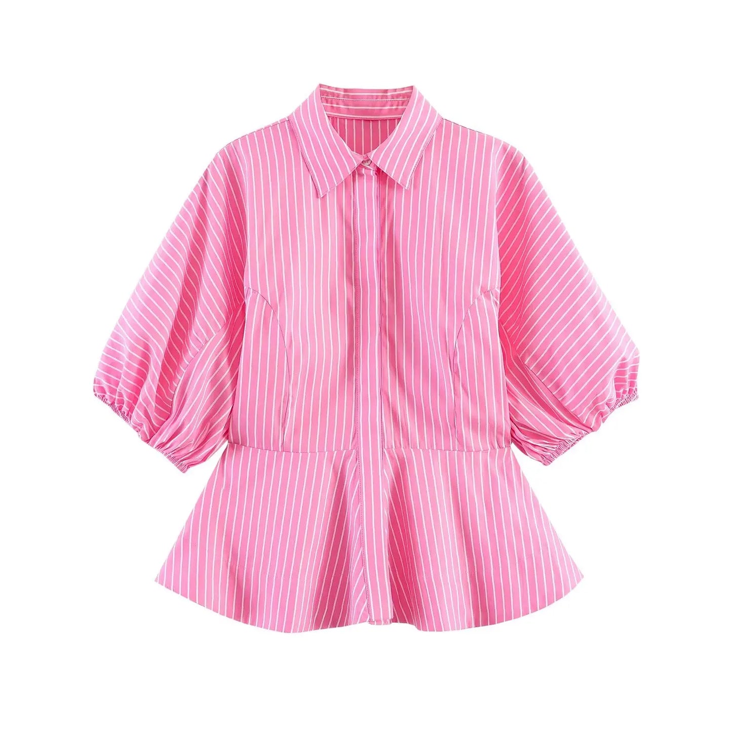 The Pink  Bubble Stripe Shirt
