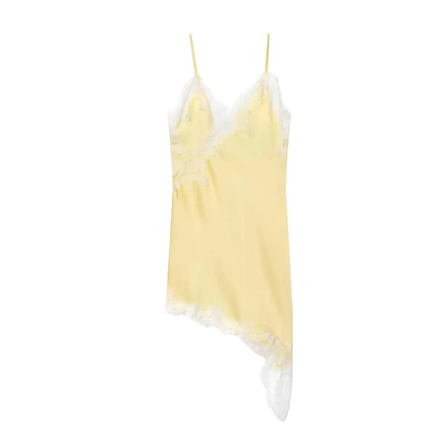 Lace Satin Slip Mini Dress – Backless Summer Party Dress
