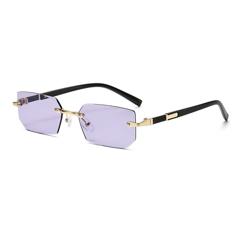 The Rimless Rectangle Sunglasses
