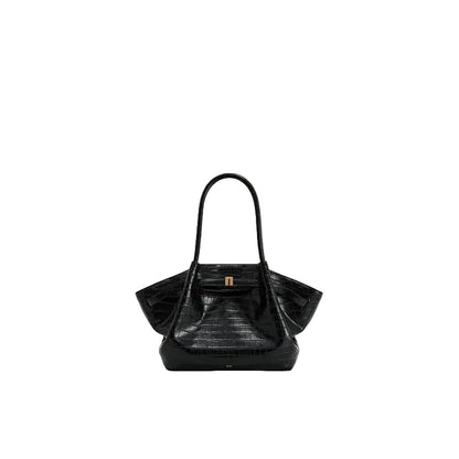 Minimalist PU Leather Mini Tote Handbag – Structured Everyday Fashion Bag