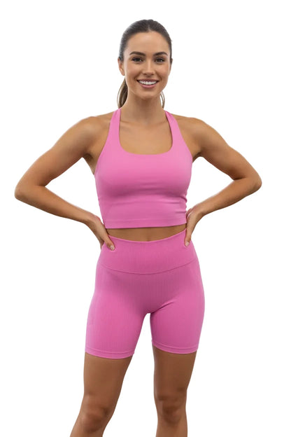 AstraFlow Sculpted Yoga & Gym Crop Top