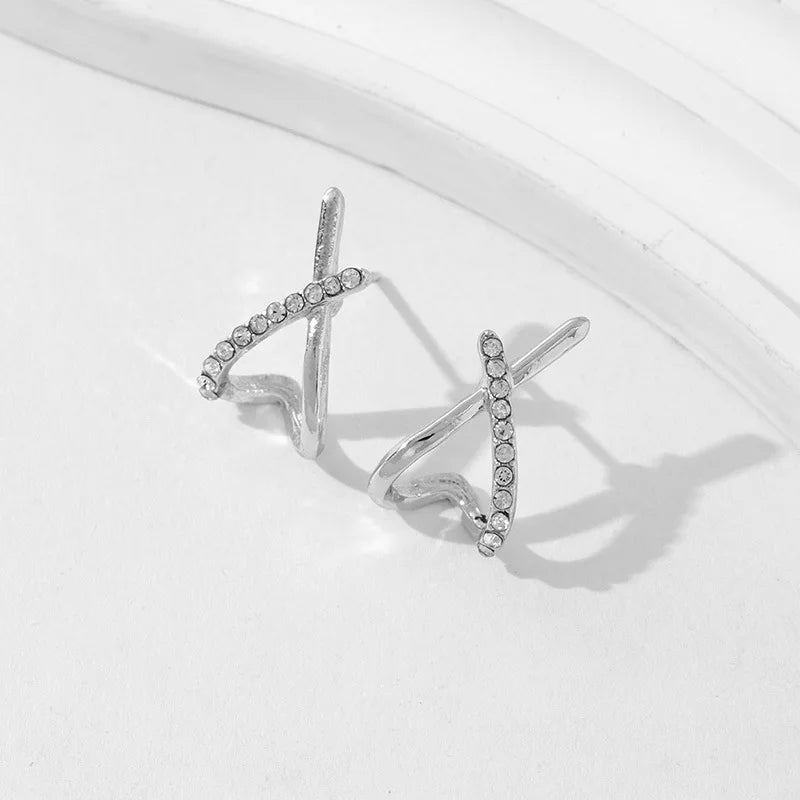 The Cross Stud Earrings