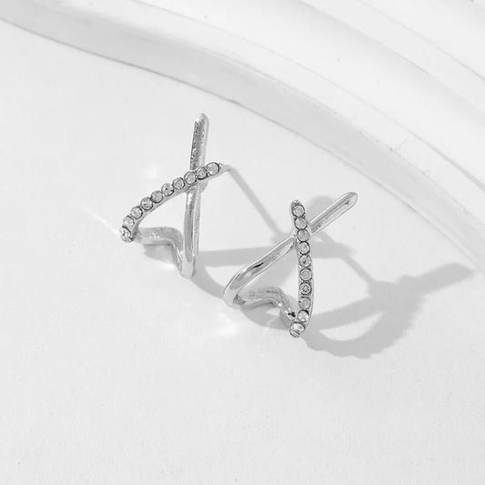 The Cross Stud Earrings