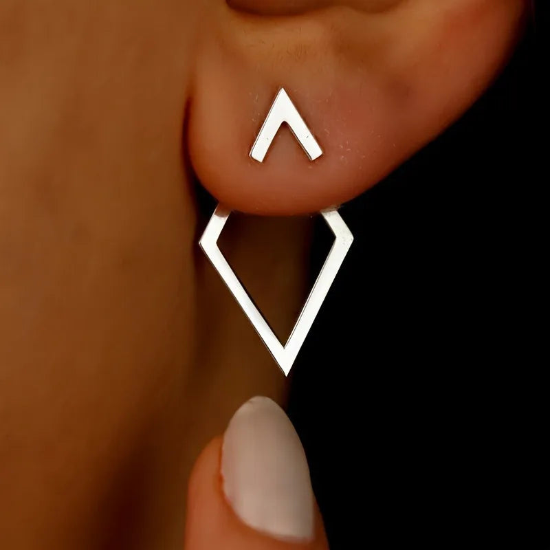 The Geometry Stud Earrings