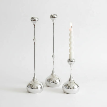 SUNLUX Lumière Stainless Steel Candle Stand