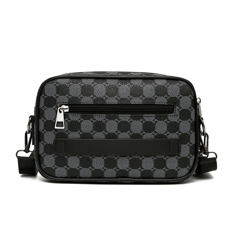 Men’s Business Crossbody Bag-Sleek Leather Satchel