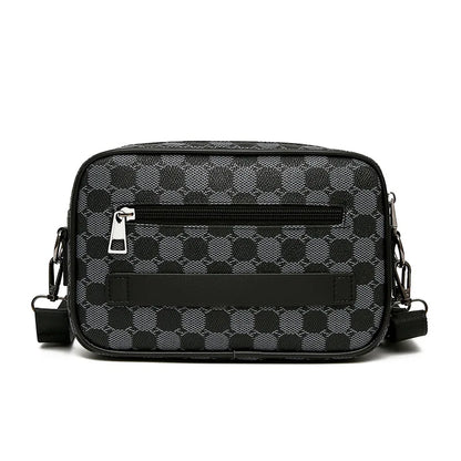 Men’s Business Crossbody Bag-Sleek Leather Satchel