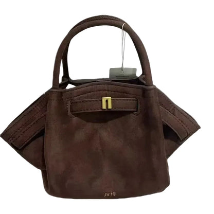 Minimalist PU Leather Mini Tote Handbag – Structured Everyday Fashion Bag