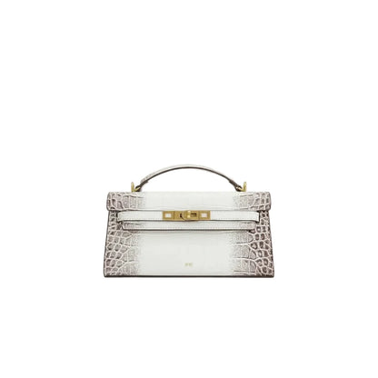 Structured Mini  Leather Handbag – Modern Minimalist Everyday Bag